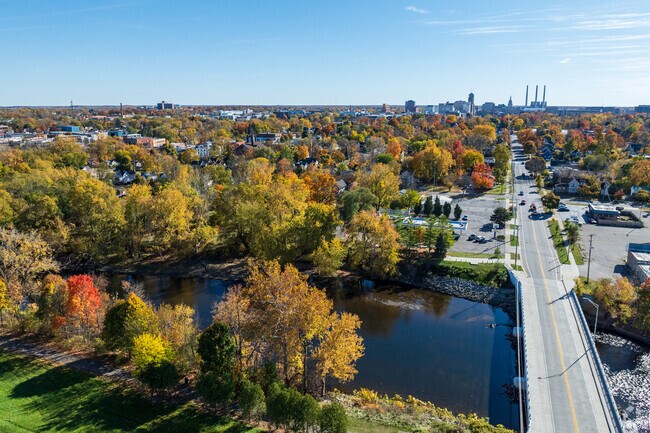 The Turner-Dodge neighborhood is located near downtown and runs along the Grand River.