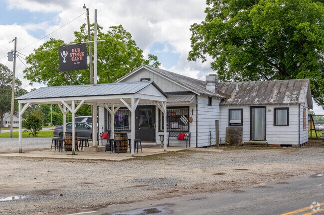 Only Meadow residents would know how to get to the Old Store Cafe.  You should ask one.