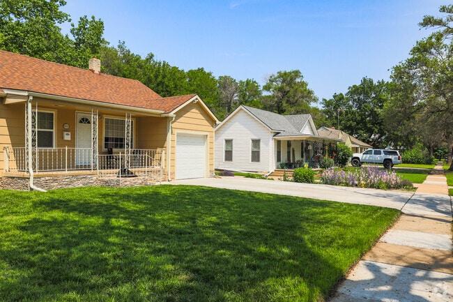 Many of North Riverside's properties are small single-story dwellings.