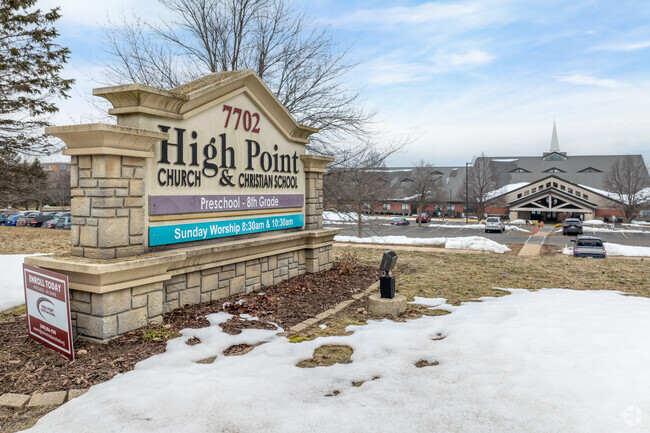 High Point Christian School in Middleton, WI is also the local church for many residents.