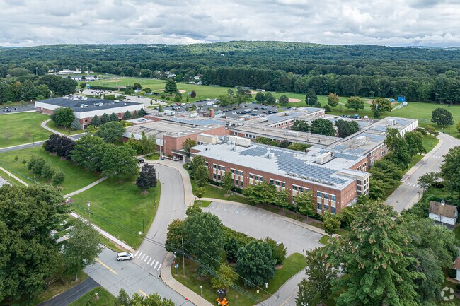 Glastonbury High School is located at 330 Hubbard Street.