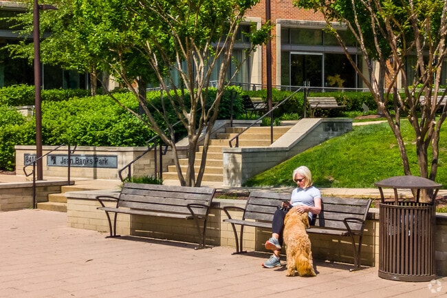 Spend a Sunday afternoon in the park with your four-legged best friend in Chevy Chase Lake.