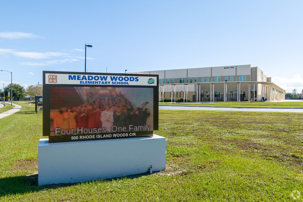Meadow Woods Elementary School is home to the Manatees.