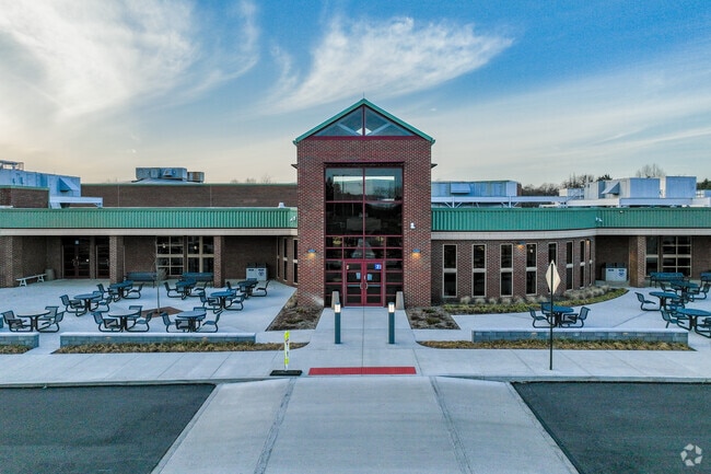 Many students growing up in Hampton attend Hampton High School.