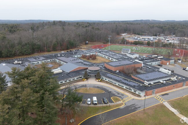 Raymond J. Grey Junior High School is a public middle school in Acton.