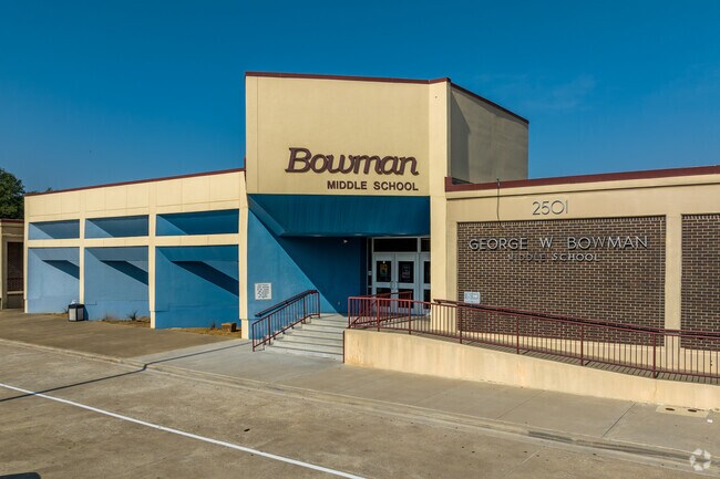 Bowman Middle School serves 6th through 8th grade in the Parker community.