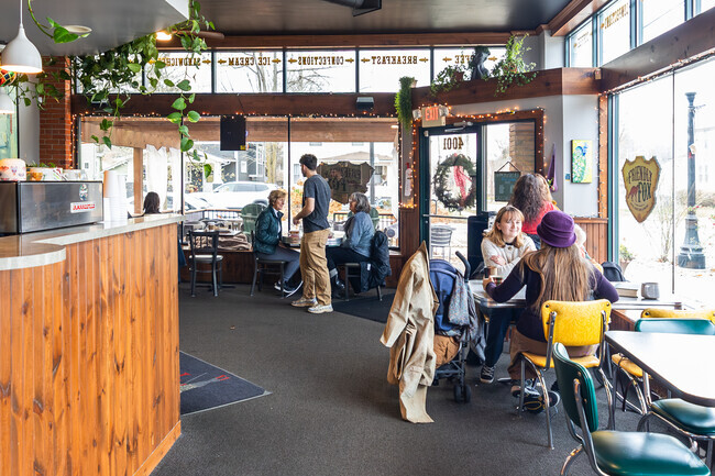 The Friendly Fox is a charming restaurant in the heart of Sherwood Pettit.