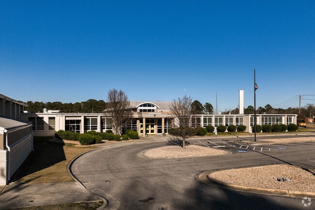 With dedicated staff, Perquimans Middle School focuses on academic excellence for grades 6-8 students.