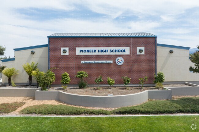 Pioneer High School in San Jose offers strong academics and a spirited school community.