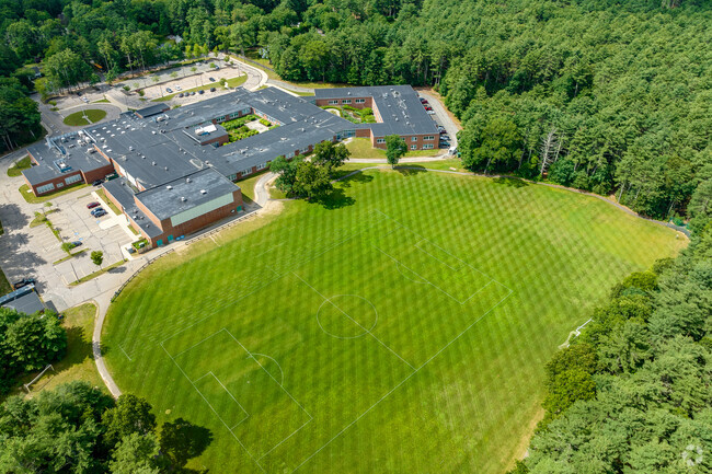 King Philip Youth Soccer games are held at King Philip Middle School in Wrentham, MA.