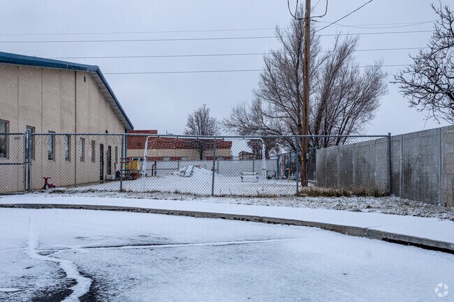 View of playground at Nahunta Hall, located in the Lindon neighborhood.