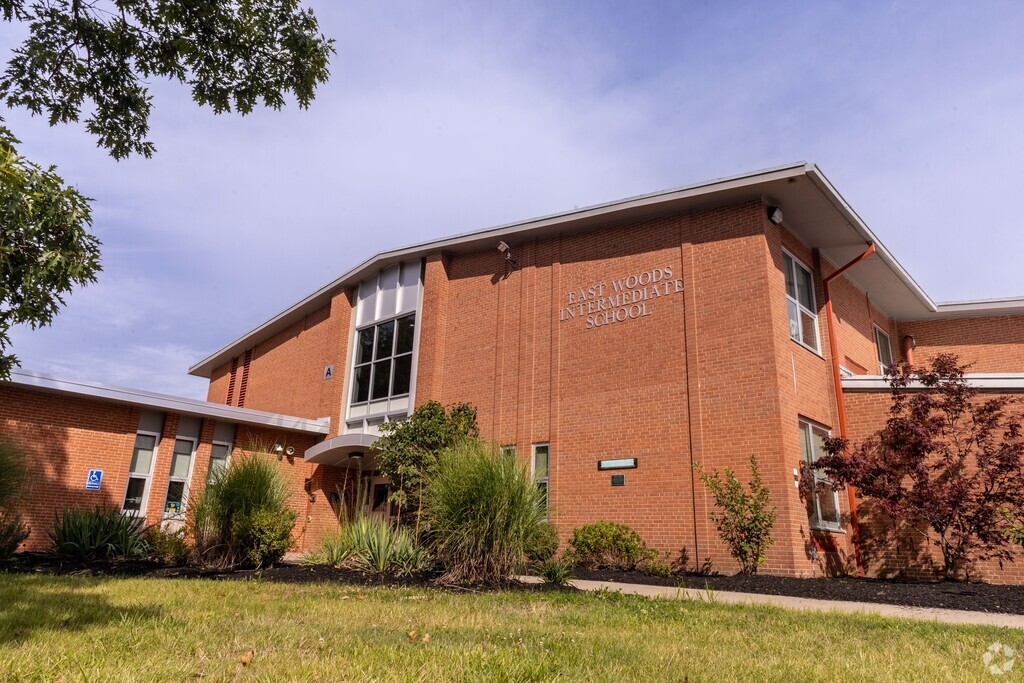 A wide shot for East Woods Intermediate School.