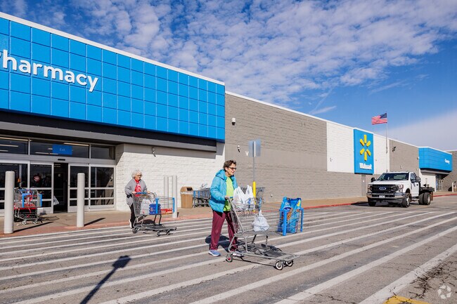Bolivar residents make a grocery run to Walmart.
