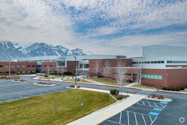 Orem High is located near the Hillcrest neighborhood.