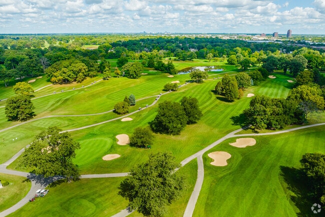 Take a crack at the 18-hole Par-72 course at the Golf Club at Eaglewood.