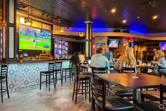 Social House Kitchen & Bar near San Trope is a great spot to enjoy a nice dinner with friends.