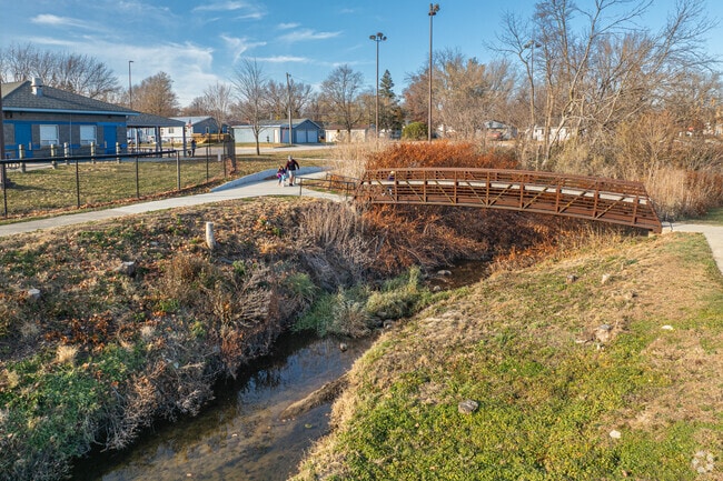 Oelwein’s Wings Park is a hub for community sports and recreation.