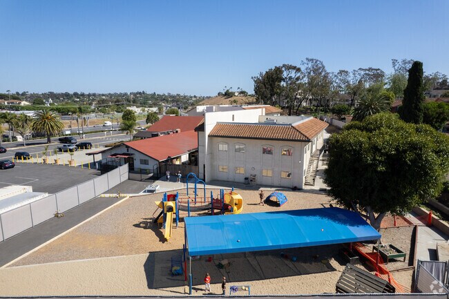The large playground at Vista Christian in Vista.