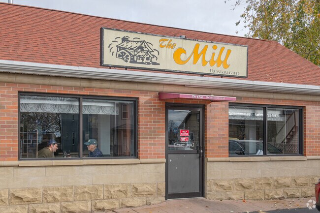 The Mill Restaurant is a popular breakfast and lunch spot in the Acushnet neighborhood.