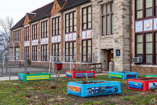 Academy of the Americas at Logan, Community Garden.