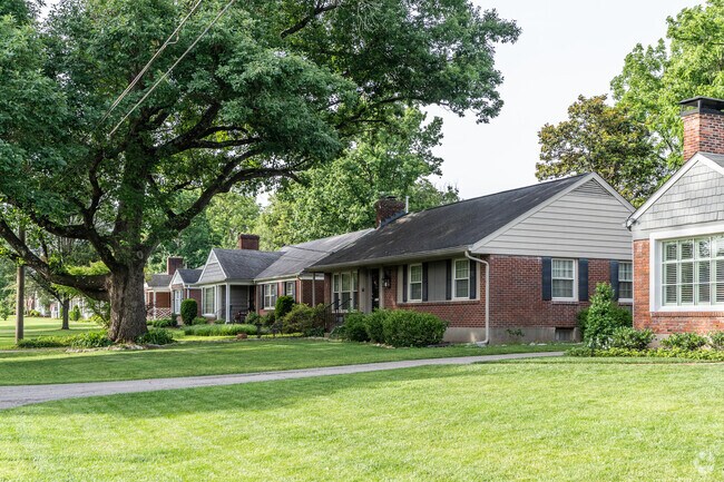 Quaint and charming are two words frequently used to describe Brownsboro Village.