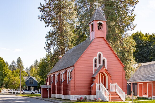 Fort Sherman Chapel is the oldest church in Coeur d'Alene.