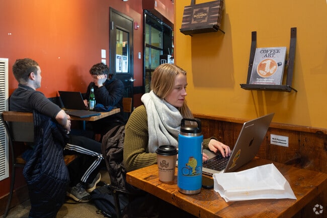 Coffee by Design in East Bayside serves exceptional coffee in an inviting atmosphere.