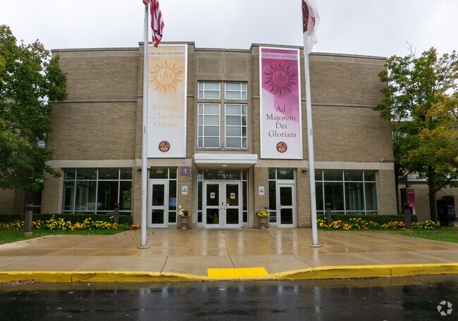 Loyola Academy serves students in the Wilmette community.