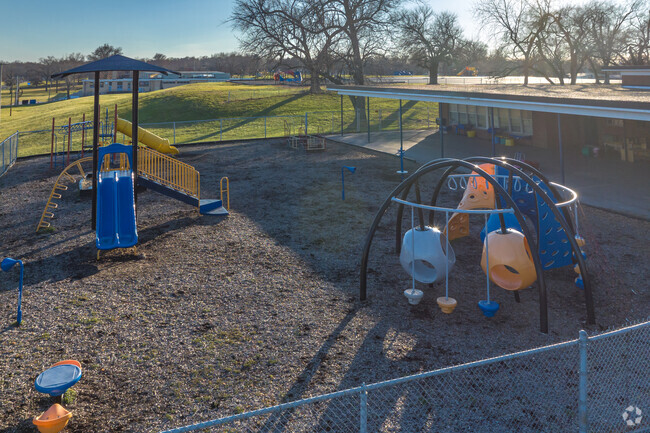 Parker Road Elementary School has an imaginative playground.