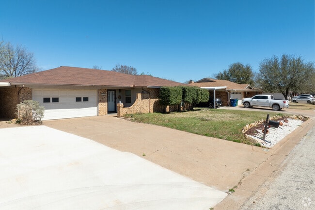 Classic ranch-style living in Graham offer timeless design and plenty of space.