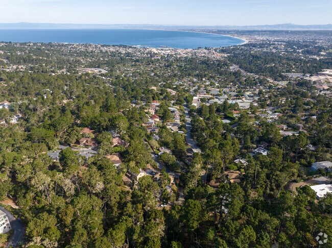 Serenely embracing the coastal beauty, Monterey Vista unfolds its scenic charm beneath the sky.