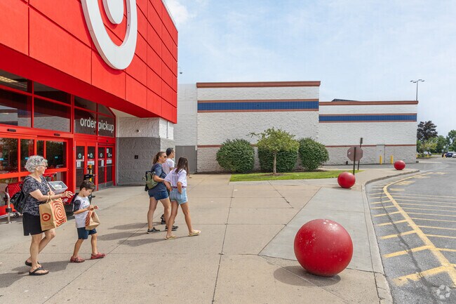 Target is part of the Hudson Valley Mall located on Route 9W in Kingston Township, NY.