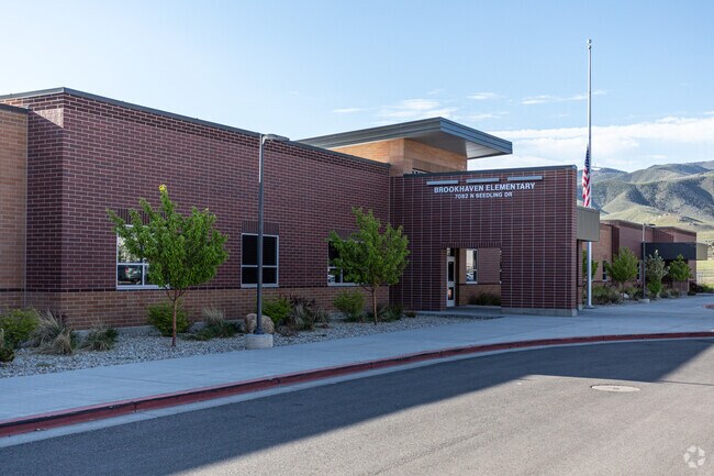 Brookhaven Elementary School is located in The Ranches part of Eagle Mountain.