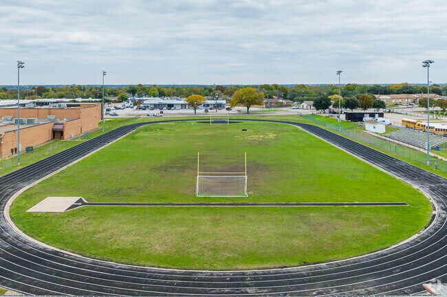 Students enjoy the athletics program at Mary E. Smithey Pace Learning Center in Duncanville, TX.