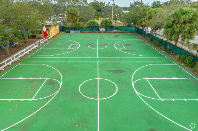 Washburn Academy basketball court.