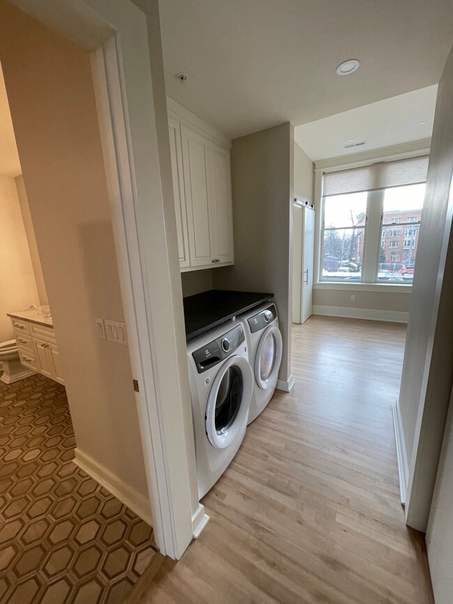 Laundry area