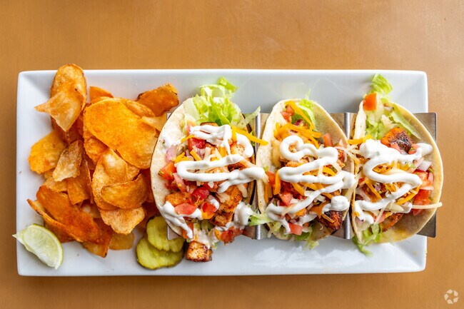 Fish tacos are a local favorite dish at McLoone's Pier House in Long Branch.