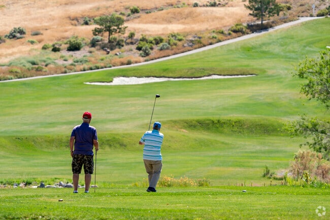 Steep topography makes some holes a challenge when playing at D'Andrea Golf Club.