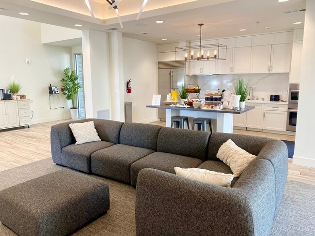 Clubhouse kitchen area