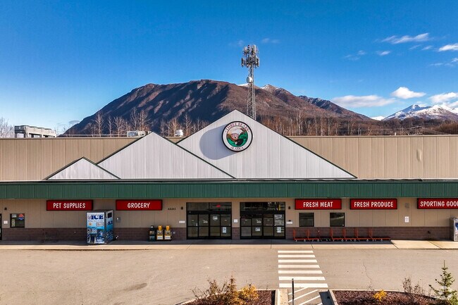 Three Bears Alaska in nearby Chugiak keeps Birchwood residents stocked up.