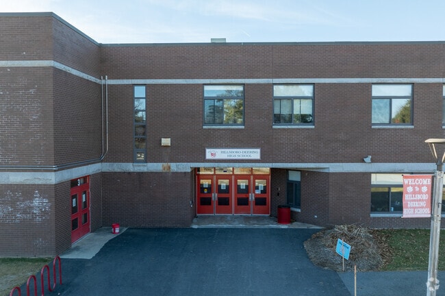 Hillsboro-Deering High School is a public high school in Manchester.