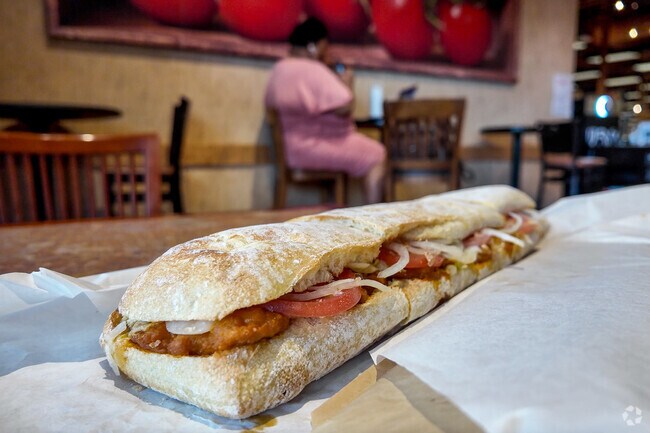 Residents of Westside can not only shop but dine at the Wegmans Supermarket.