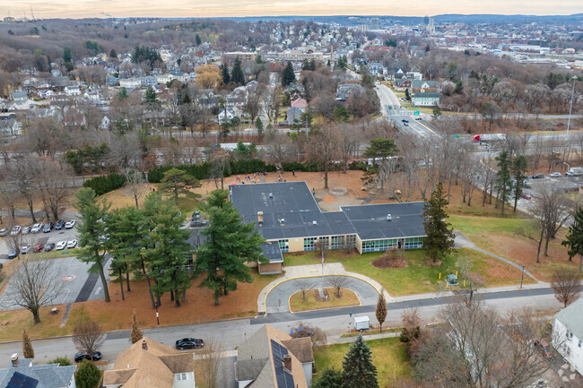 Wawecus Road School is located in Worcester, Massachusetts.
