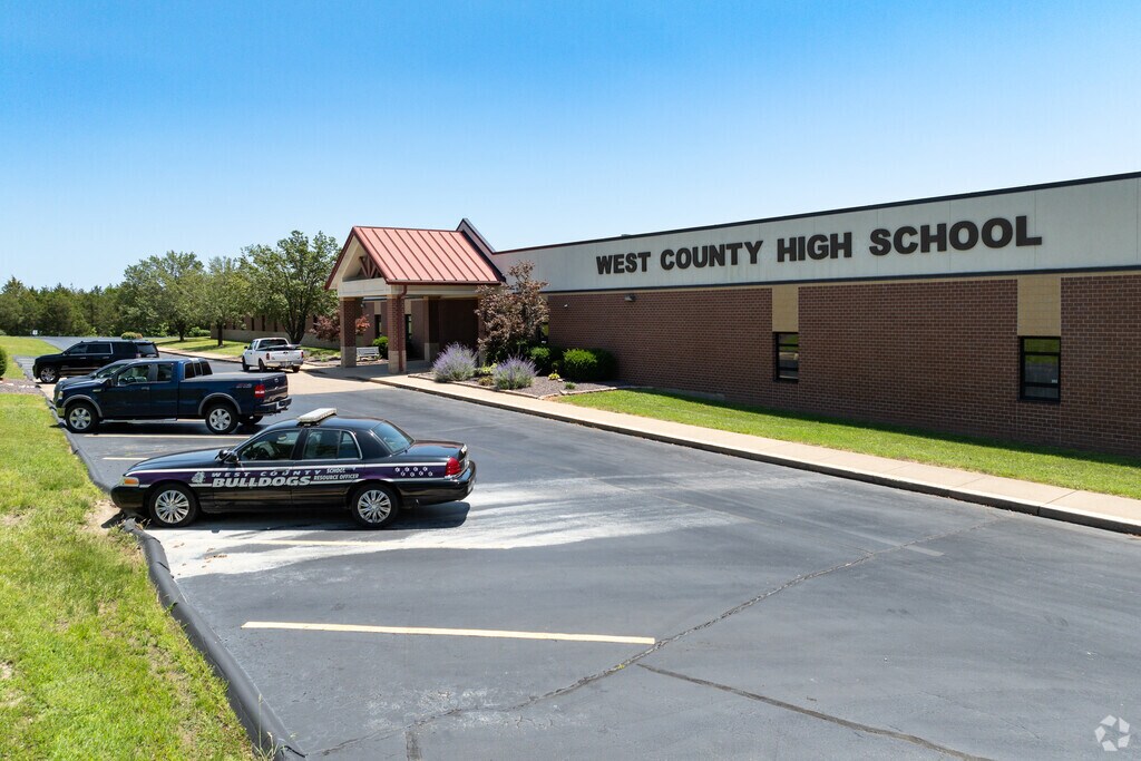 West County High School focuses on core subjects like English.