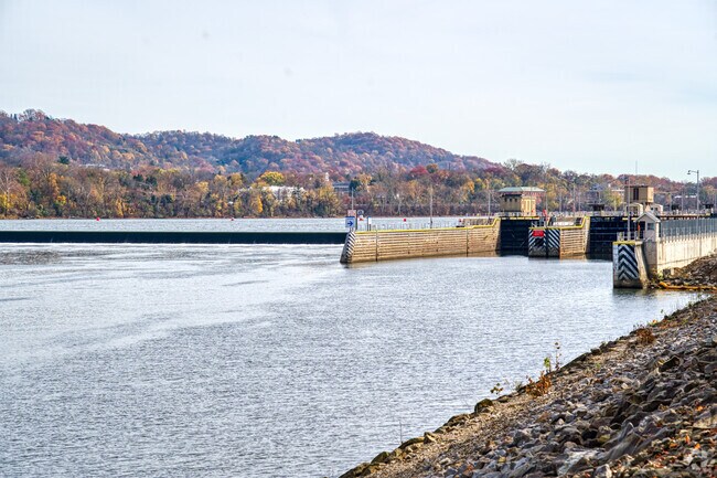 Dashields Lock and Dam is a fixed-crest dam on the Ohio River beside Crescent Township.