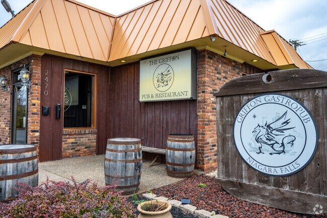 The Griffon Gastropub in Niagara serves regional comfort food in a welcoming atmosphere.