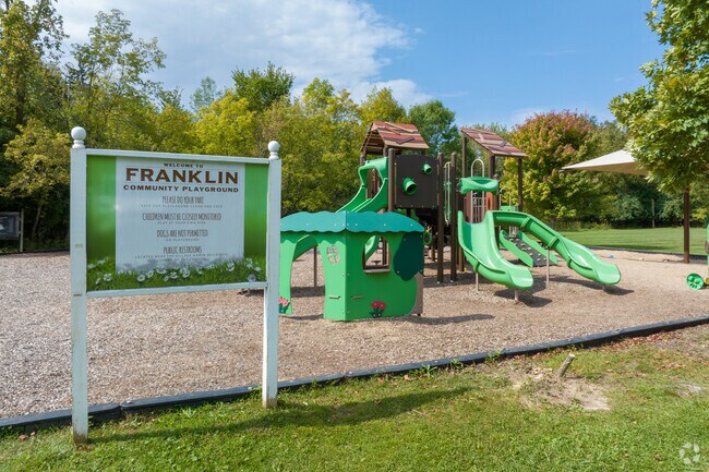 Welcome to Franklin Playground in Franklin Michigan.