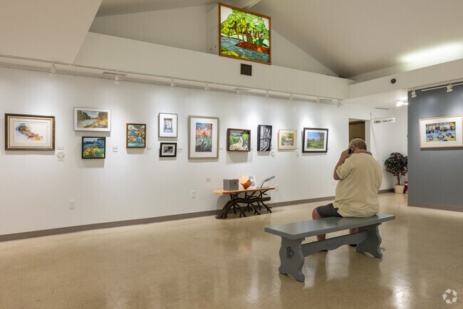 Enjoy local artists' work at the Toledo Artists Club and Gallery.