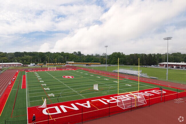 Guilderland High School, rated A-, is the final stop for Altamont public school students.