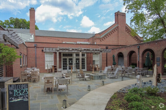 Cafe 1823 is an on-campus pub at Virginia Theological Seminary in Seminary Hill.
